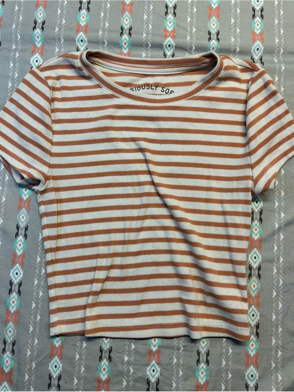 ⚛️Aeropostale Striped Seriously Soft Tee